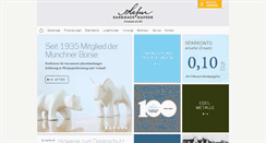 Desktop Screenshot of hafnerbank.de